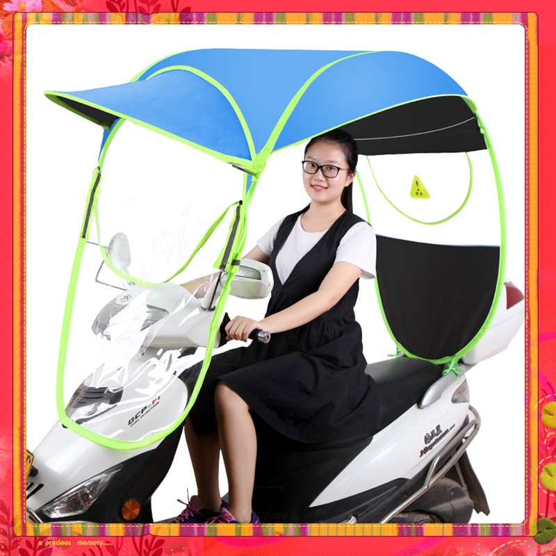 Storage Battery Car Motorcycle Rain Shelter The Rain Transparent Umbrella Rain Shed Rain Shelter Umbrella Carport Awning canopy