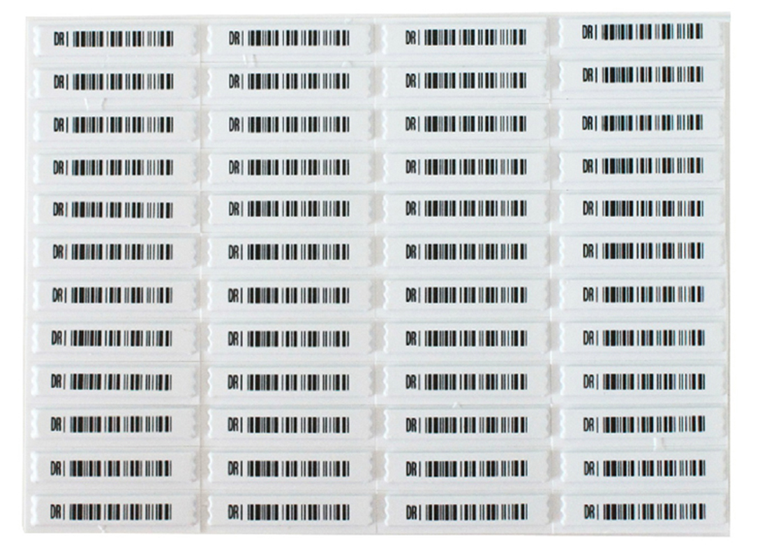 5000pcs/lot EAS Gate Sensor Retail Security 58khz AM Supermarket Anti-theft DR Label AM 58khz Soft Label Sticker