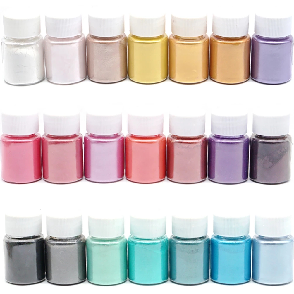 Mica Powder Epoxy Resin Dye Pearl Pigment Natural Mica Mineral Handmade Soap Coloring Powder for Soap Making Cosmetics
