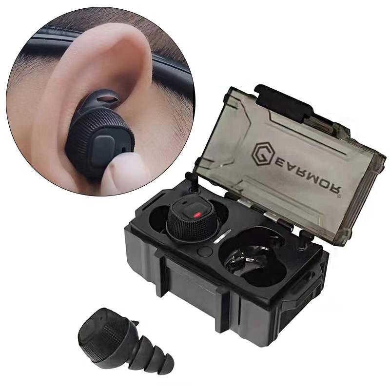 EARMOR M20 Electronic Earplug Tactical Noise Reduction Earplug for Shooting Training / Law Enforcement High-noise Environments