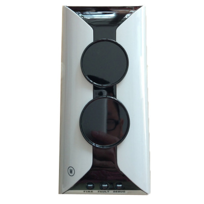 GST102 Intelligent Reflective Beam Detector Addressable Beam Alarm Linear Detector Non-coding Style