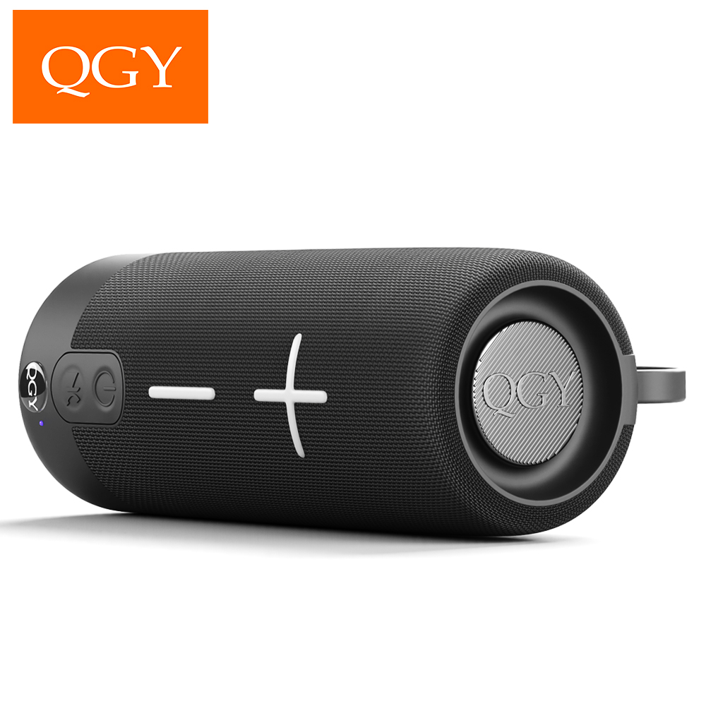QGY F5 Portable Bluetooth Speaker Wireless Audio Outdoor IPX7 Waterproof Music Subwoofer Radio Stereo