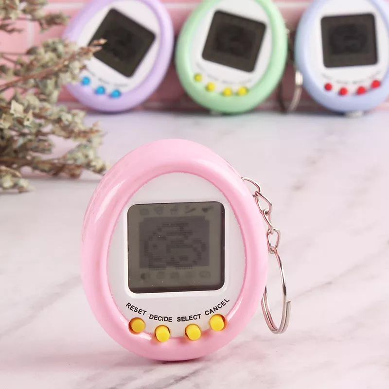 1Pcs 90S Nostalgic Tamagotchi Electronic Pets Console Kid’s Toy Portable Keyring Funny Virtual Cyber Toy  Year Gift