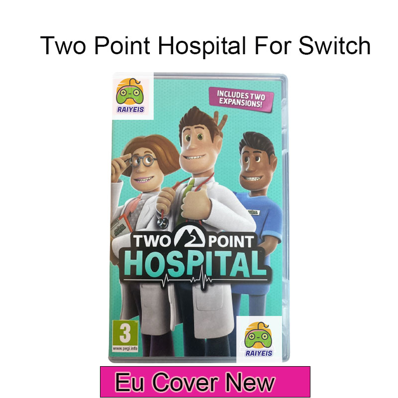 Two Point Hospital Game EU Cover Sealed Entity Game Free Shipping and Fast Delivery