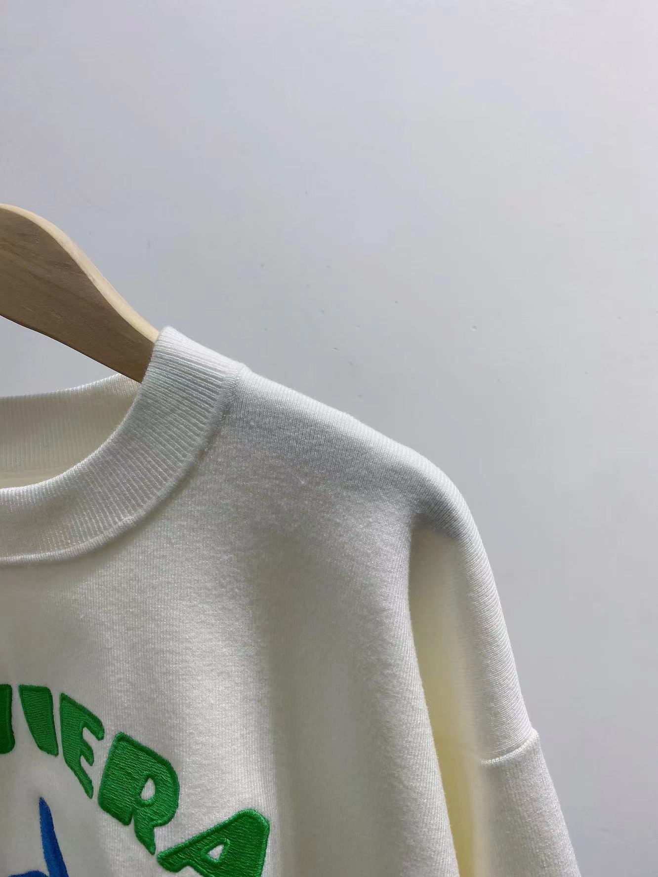 Women Letter and Pentagram Embroidery Knitted Pullover Top + Elastic Waist Drawstring Shorts Set