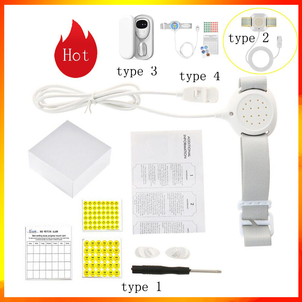 Professional Arm Wear Bedwetting Sensor Alarm For Baby Toddler Adults Potty Training Wet Reminder Sleeping Enuresis Plaswekker