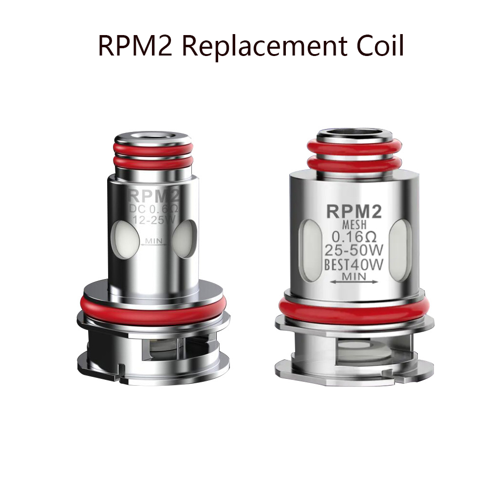 Original RPM2 Coil For Smok Nord X/Thallo/Nord 4 /IPX 80 /SCAR-P3 /P5/2S RPM2 Pod， Not Compatible With RPM Pod and Nord Pod