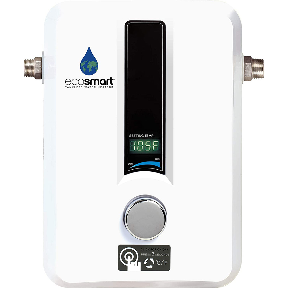 EcoSmart ECO 11 Electric Tankless Water Heater， 13KW At 240 Volts Calentador De Agua Eléctrico