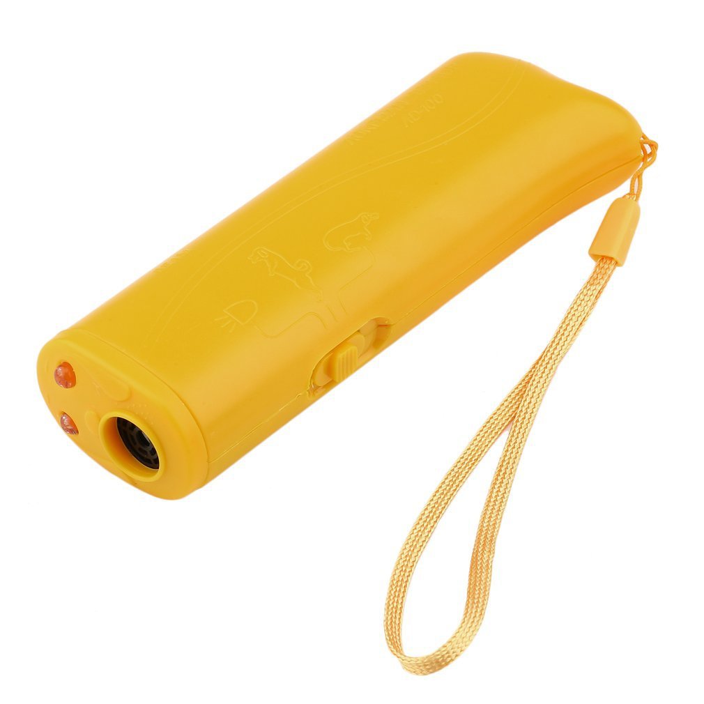Pet Training Device With LED 3 In 1 Anti Barking Stop-Barking Ultrasonic Dog Repeller Handheld Anti Barking Device