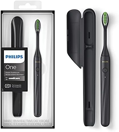 Philips Sonicare One by Sonicare Rechargeable Toothbrush, Shadow, HY1200/26
