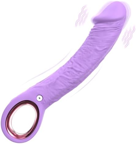 Sex Toys 7.8 Inch G Spot Vibrator, Realistic Dildo Vibrators with 10 Vibrating Modes, Waterproof Clitoris Vibrator Adult Toys, Silicone Dildos Female Sex Toy Sexual Pleasure Tools for Women (Purple)