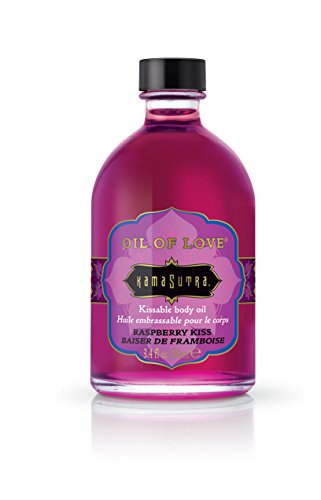 Kama Sutra Oil Of Love Raspberry Kiss with Applicator, 0.75 Fluid Ounce