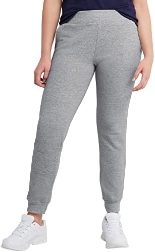 Hanes Women's Ecosmart Joggers, Midweight Cotton-Blend Fleece Sweatpants For Women