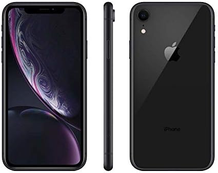 Apple iPhone XR, 256GB, Black for GSM Carriers (Renewed)