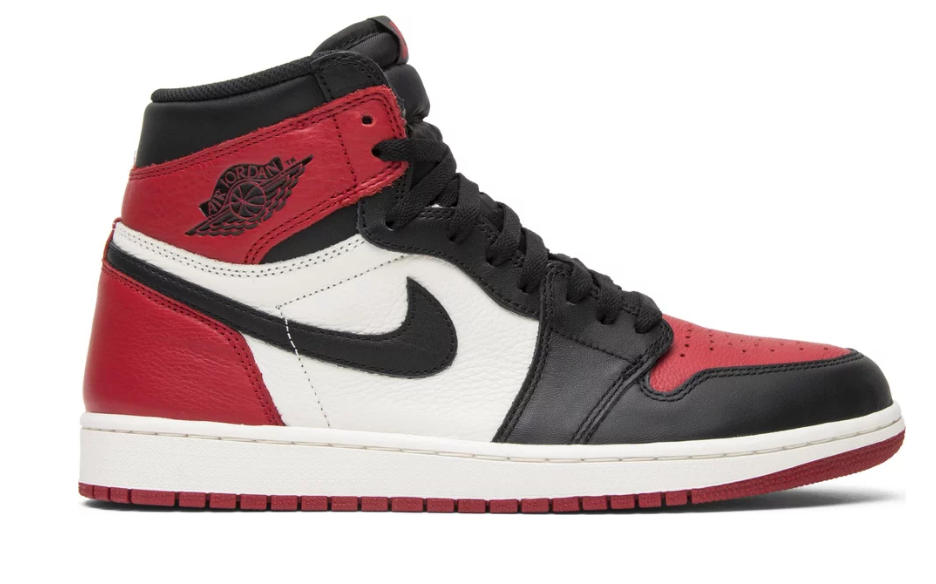 Air Jordan 1 Retro High OG Chicago Bred Toe 555088-610