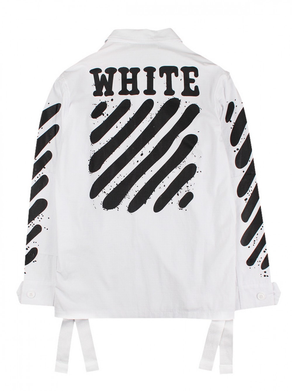A+ Quality OFF-WHITE Spray Striped Jacket