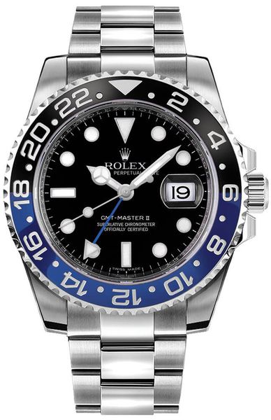 Rolex GMT-Master II Batman 40mm Men’s Watch 116710BLNR