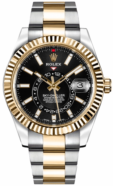 Rolex Sky-Dweller Black Dial Men’s Watch 326933